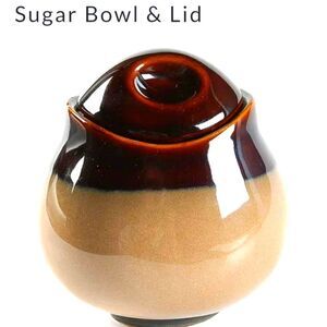 NOVA BROWN by Sango sugar bowl and lid more available